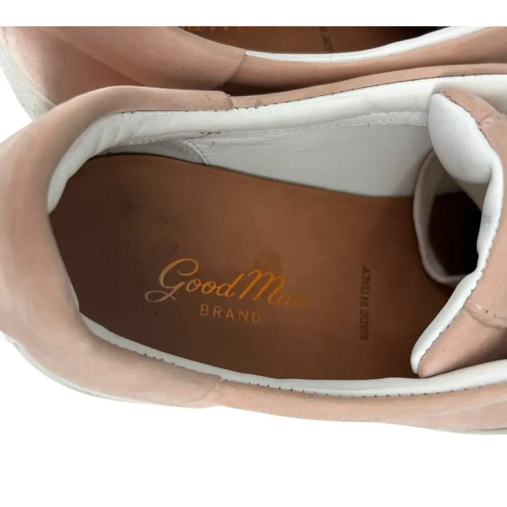 Good Men Brand Nubuck Sneakers Mens Size‎ 8 Blush Athleisure